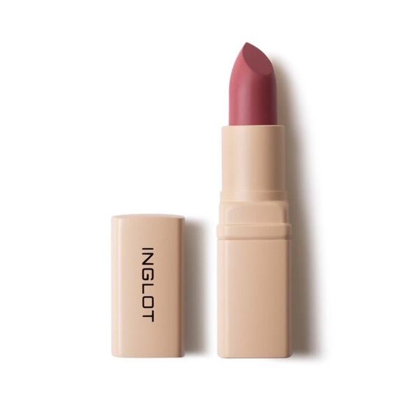 INGLOT Creamy Soft Lipstick Raspberry Blush 507 | Full Coverage Matte NEW - Picture 2 of 11